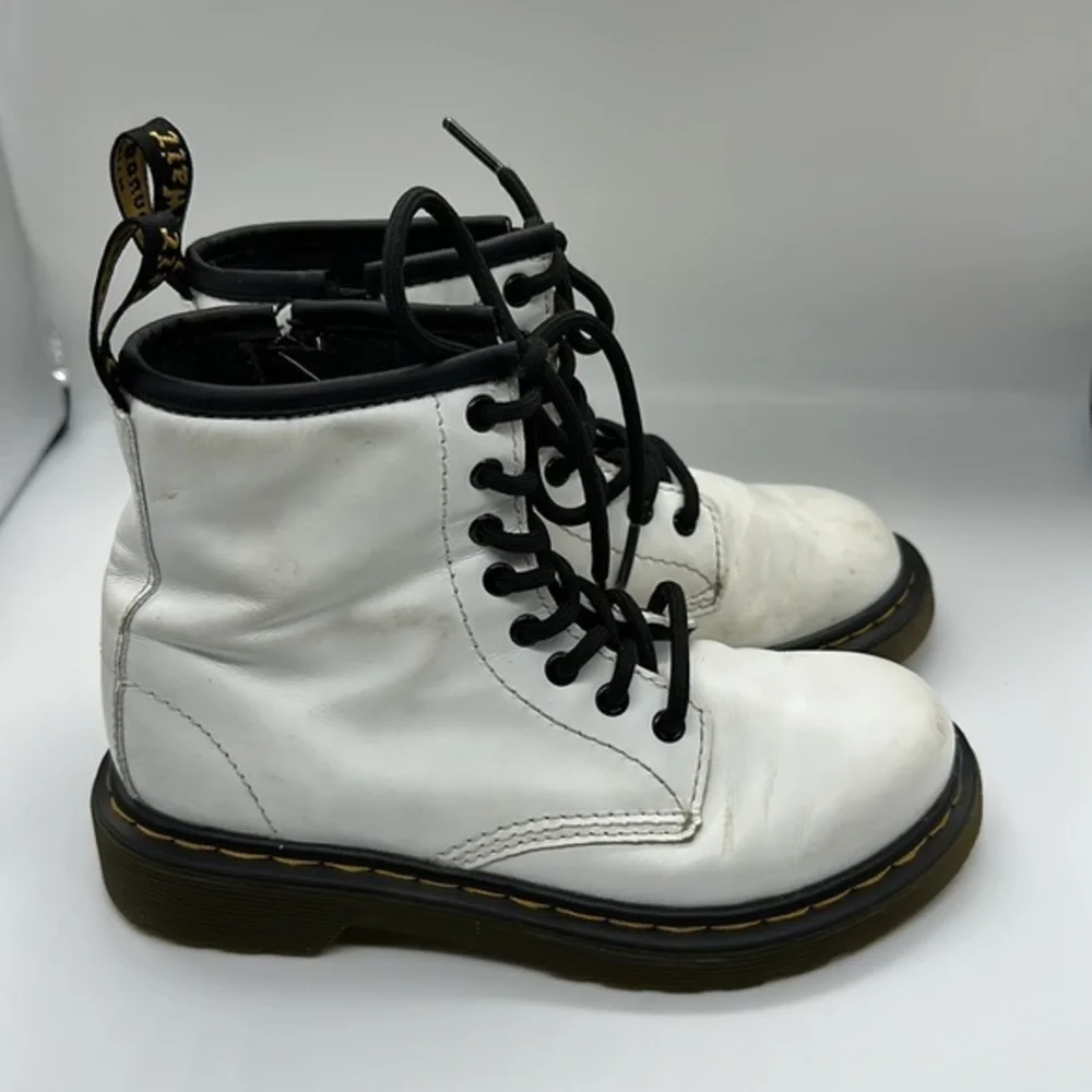 Dr. Martens JUNIOR 1460 LEATHER LACE UP BOOTS size 13